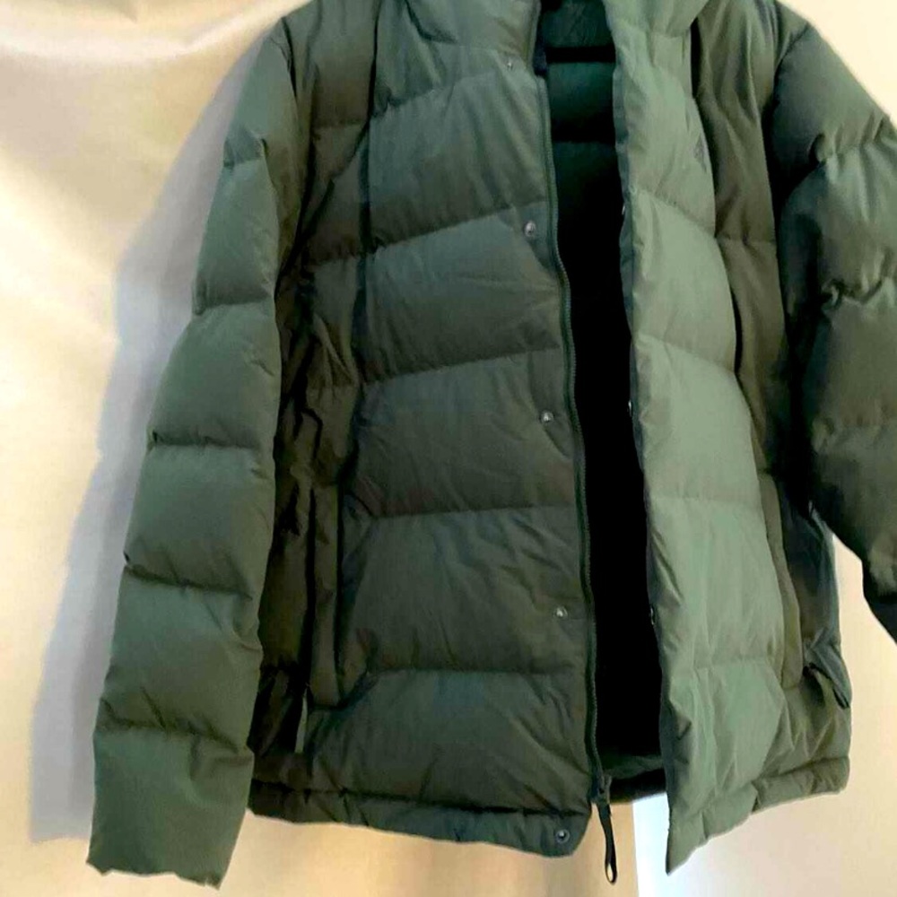 Forest Green Adidas puffer Jacket